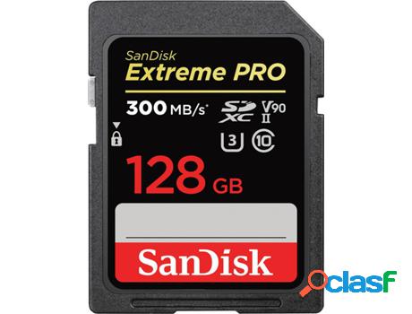 Tarjeta de Memoria MicroSDXC SANDISK Extreme PRO (128 GB -