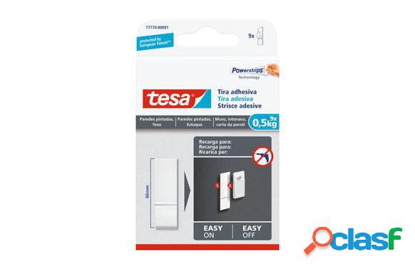 Tiras adhesivas Tesa Power Strips SMS Removibles Paredes