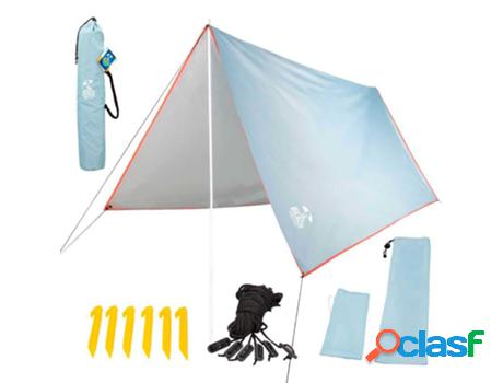 Toldo para Playa AKTIVE 62183 Azul (300x300x207cm)