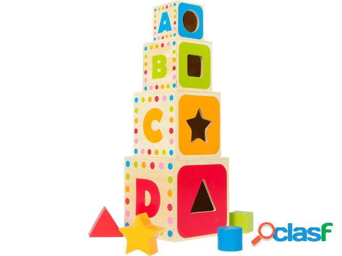 Torre de Cubos COLORBABY Formas (Edad Mínima: 12)