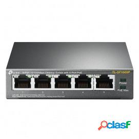 Tp-link Tl-sf1005p Switch 5x10/100mbps 4xpoe