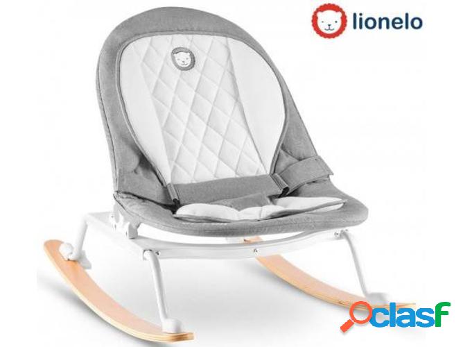 Tumbona LIONELO Rose Gris/Blanco