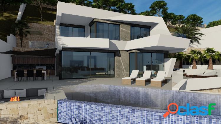 VILLA DE LUJO DE OBRA NUEVA CON VISTAS ESPECTACULARES EN