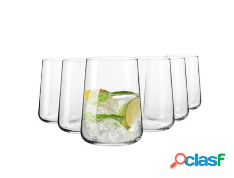 Vasos KROSNO GLASS Infinity (Vidrio - 6 Un - Transparente -