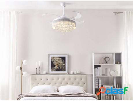 Ventilador de Techo BELIANI Peel (No - Blanco - No cm)