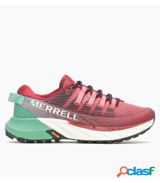 Zapatillas Merrell Agility Peak 4 Mujer Coral 39