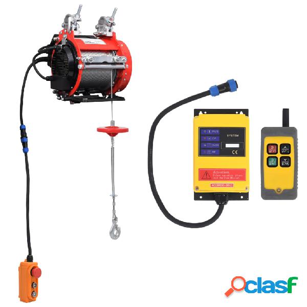 vidaXL Polipasto andamio eléctrico 500 kg con control