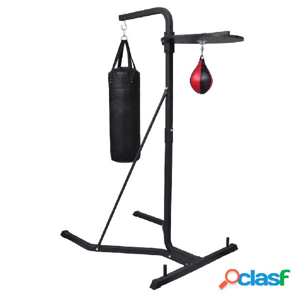 vidaXL Set soporte de boxeo de 2 formas