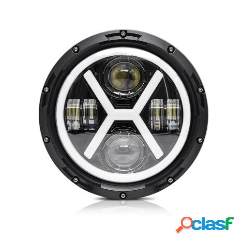 1 Uds 7 pulgadas coche motocicleta LED faro 500W 6000K