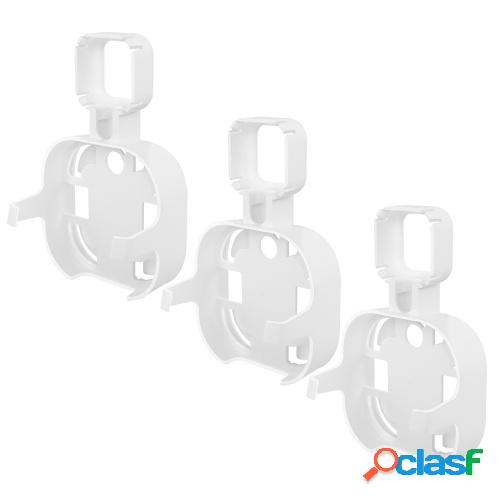 3PCS DF-1092 Soporte de montaje en pared Soporte de montaje