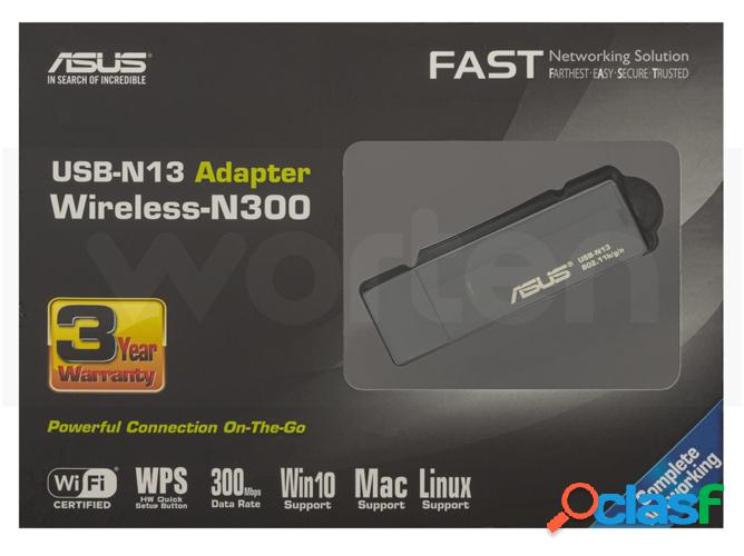 Adaptador de red ASUS USB-N13