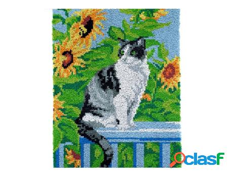Aguja para Alfombras LOVELYLUST.COM Cat In Garden