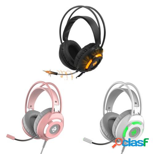 Ajazz AX120 Luminous Headset 3.5mm Audio USB Connector 50mm