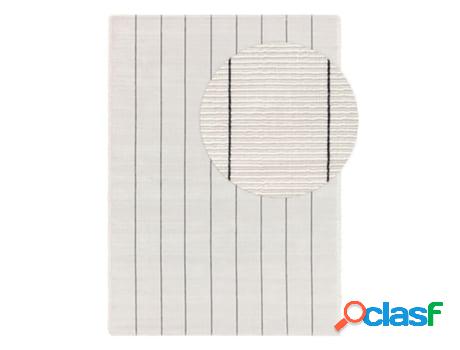 Alfombra BENUTA Gaia (Poliéster - Blanco - 120 x 170 cm)