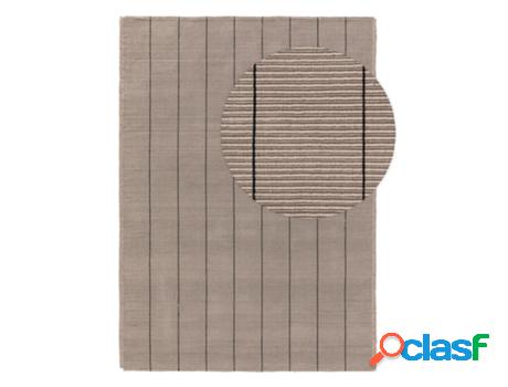 Alfombra BENUTA Gaia (Poliéster - Gris - 160 x 230 cm)