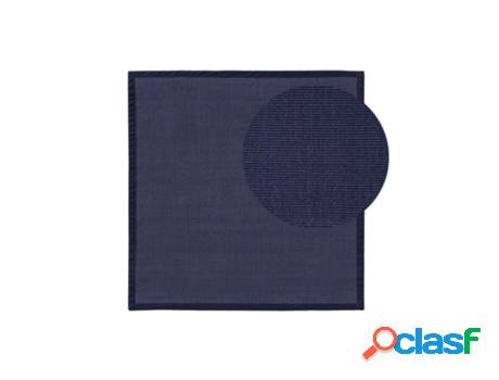 Alfombra BENUTA Sana (Sisal - Azul - 150 x 150 cm)