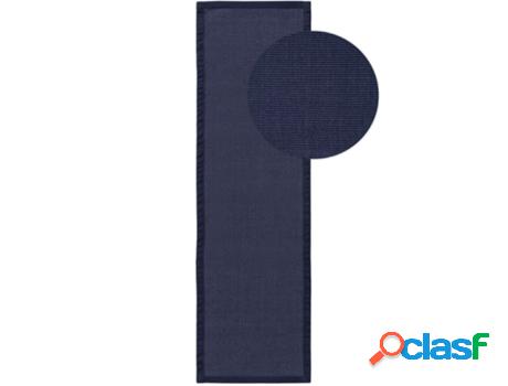 Alfombra BENUTA Sana (Sisal - Azul - 70 x 240 cm)