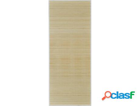 Alfombra VIDAXL Liso Rectangular (Beige - 120x180 cm -