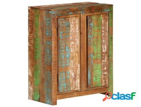 Aparador VIDAXL Marrón (60 x 33 x 75 cm - Madera)
