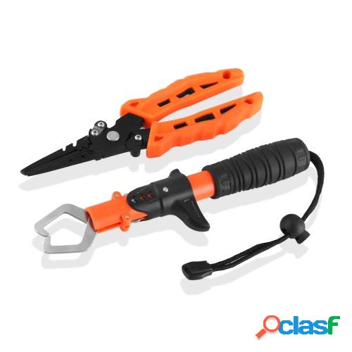 Aparejos de pescado Pinza de pesca de acero inoxidable