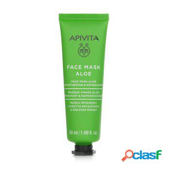 Apivita Face Mask with Aloe (Moisturizing & Refreshing)