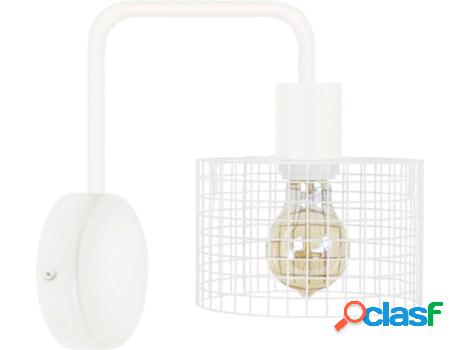 Apliques TOSEL Noiron (Blanco - E27 - Máx. 40W - Metal)