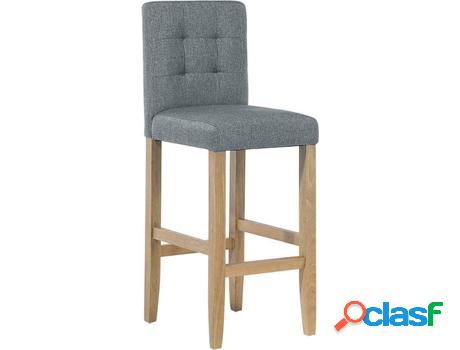 Asientos de Bar Madison (Gris - Poliéster -58x45x110 cm)