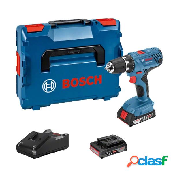 Atornillador a bateria bosch gsr 18v-21 + 2 gba 18v 2ah +