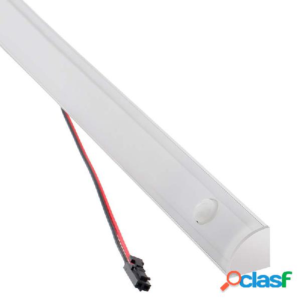 Barra lineal led kork con sensor pir 10w dc12v 61cm blanco