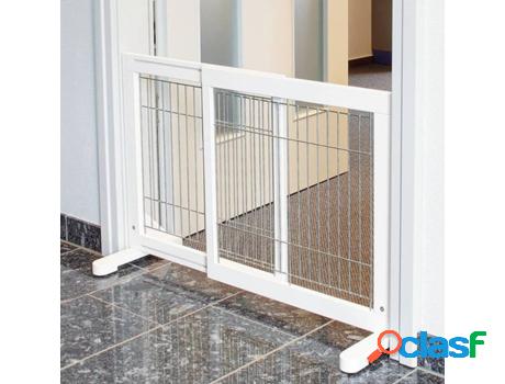 Barrera de Seguridad para Perros TRIXIE (Blanco - 108x61 cm