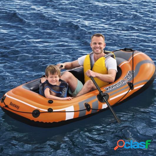 Bestway Juego de bote inflable Kondor 2000 Set 188x98 cm