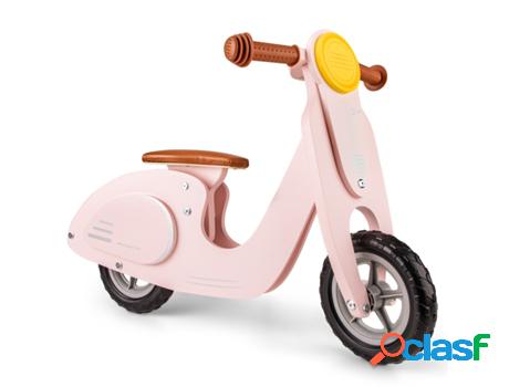 Bicicleta NEW CLASSIC TOYS (Madera - Rosa - 75 x 37,5 x 53,5