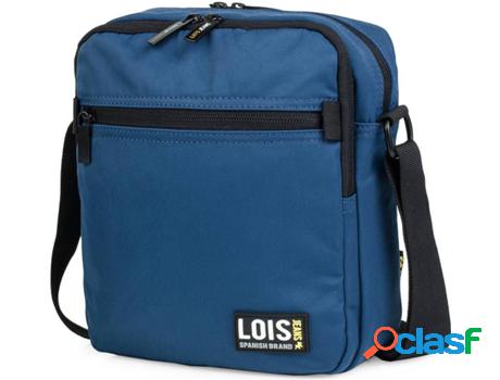 Bolsa de Hombro LOIS Azul (Poliéster - 24x21x7 cm)
