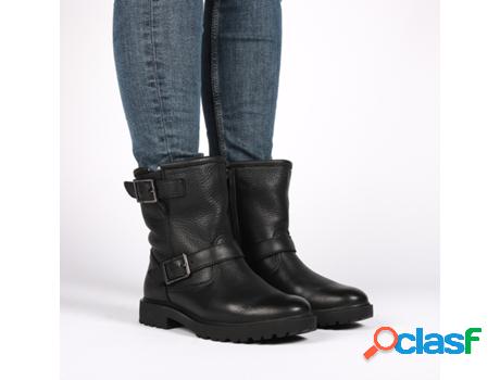 Botas de Cuero de Mujer Con Piel Blackstone Wl01 (Tam: 38)