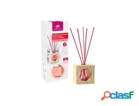 CRISTALINAS Ambientador Mikado Cubo de Madera 30ml Frutos
