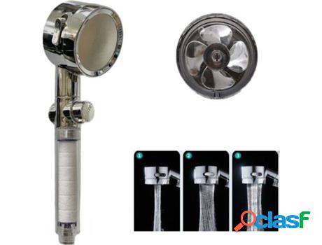 Cabezal de Ducha Turbo de 3 Modos YAN518-1 (Gris)