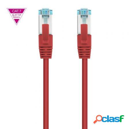 Cable de red rj45 sftp nanocable 10.20.1700-l25-r cat.7/