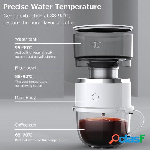 Cafetera portátil máquina de café exprés Tritan tanque