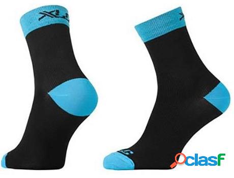 Calcetines XLC Cs-C03 Compresion Race Azul Negro (Xl)