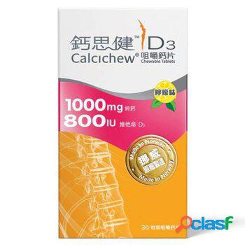 Calcichew Calcichew D3 Chewable Tablets 1000mg/800IU