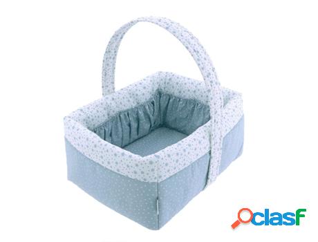 Canasta CAMBRASS Forest (Algodón - Azul - 22.5 x 29 x 29