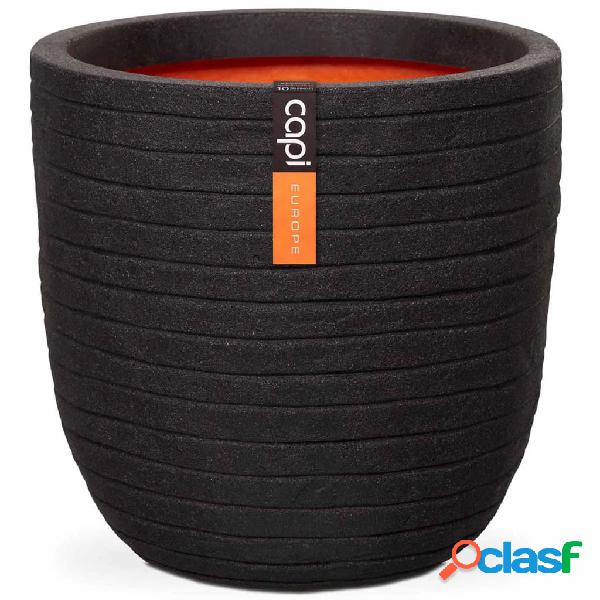 Capi Macetero Nature Row 43x41 cm negro KBLRO933