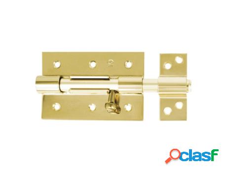 Cerrojo 454- 85 bicromatado con agujero caja 10