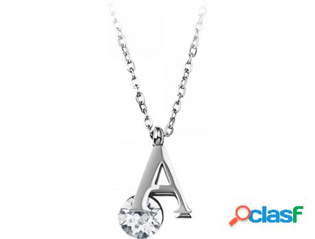 Collar SC_CRYSTAL Cristales (bañado a rodio - 13 x 9 mm)