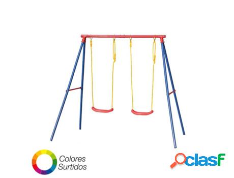 Columpio jardin 2 asientos 209x142,5x182 cm.