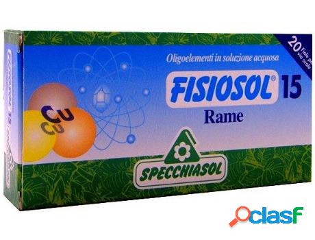 Complemento Alimentar SPECCHIASOL Fisiosol 15 Cobre 20