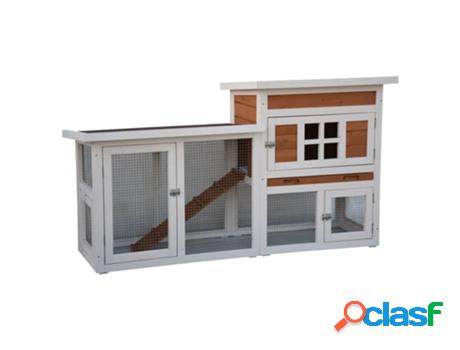 Conejera para Conejos AT PET Villa (Multicolor - Madera -
