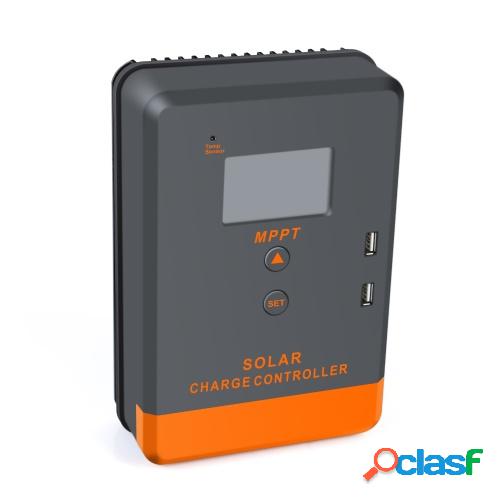 Controlador solar LCD Regulador de pantalla LCD de 12
