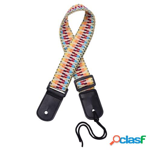 Correa de ukelele ajustable Cinturón de hombro tejido
