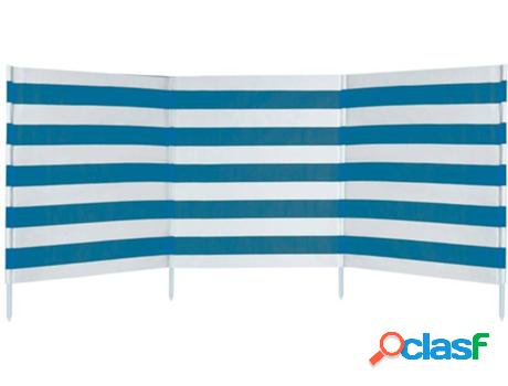 Cortavientos de Playa AKTIVE (Azul - Poliéster -